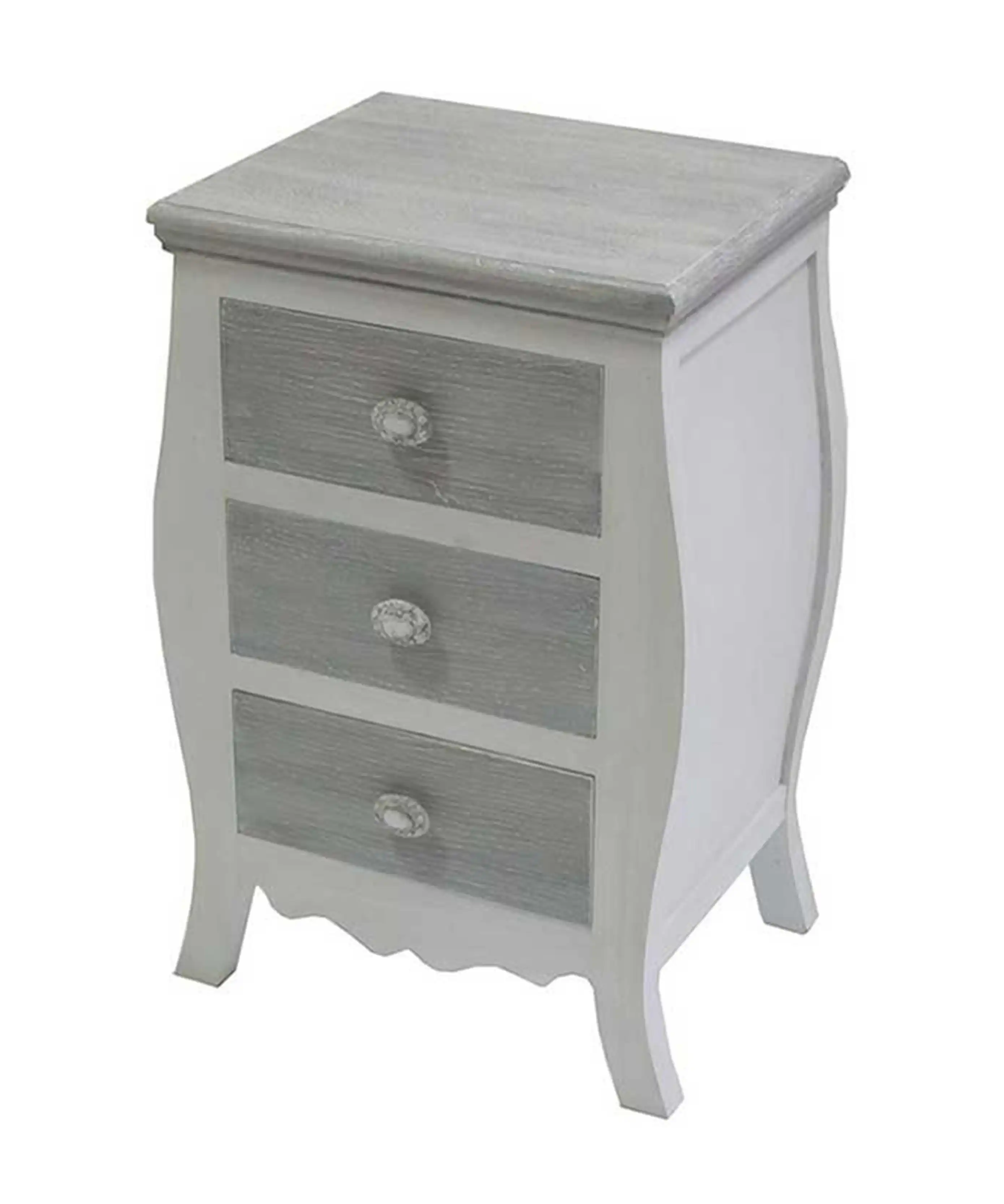 Bedside with 3 drawers - popular handicrafts